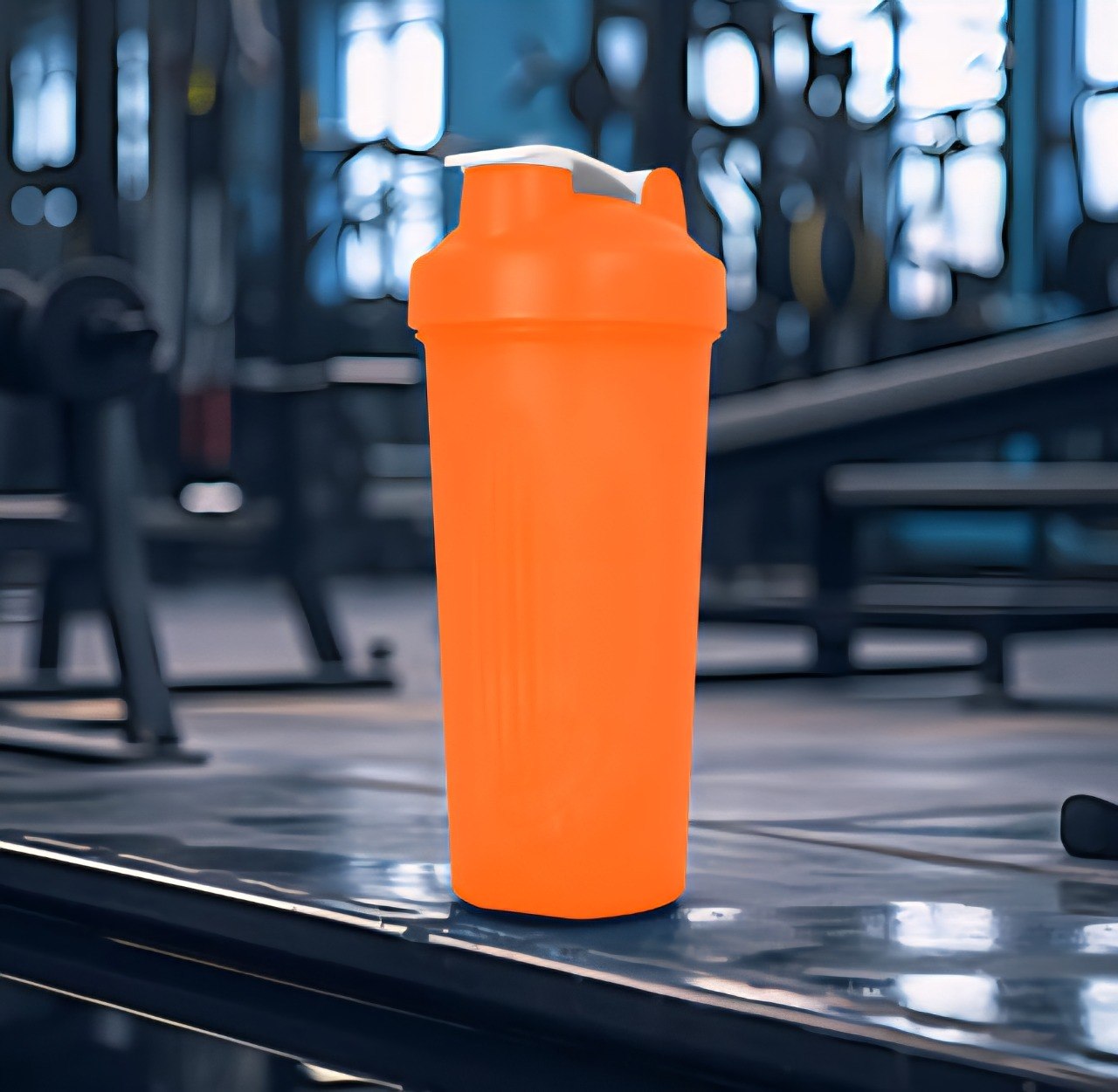 BOTELLA MEZCLADORA A PRUEBA DE FUGAS PARA PROTEINA DE PLASTICO 600ML