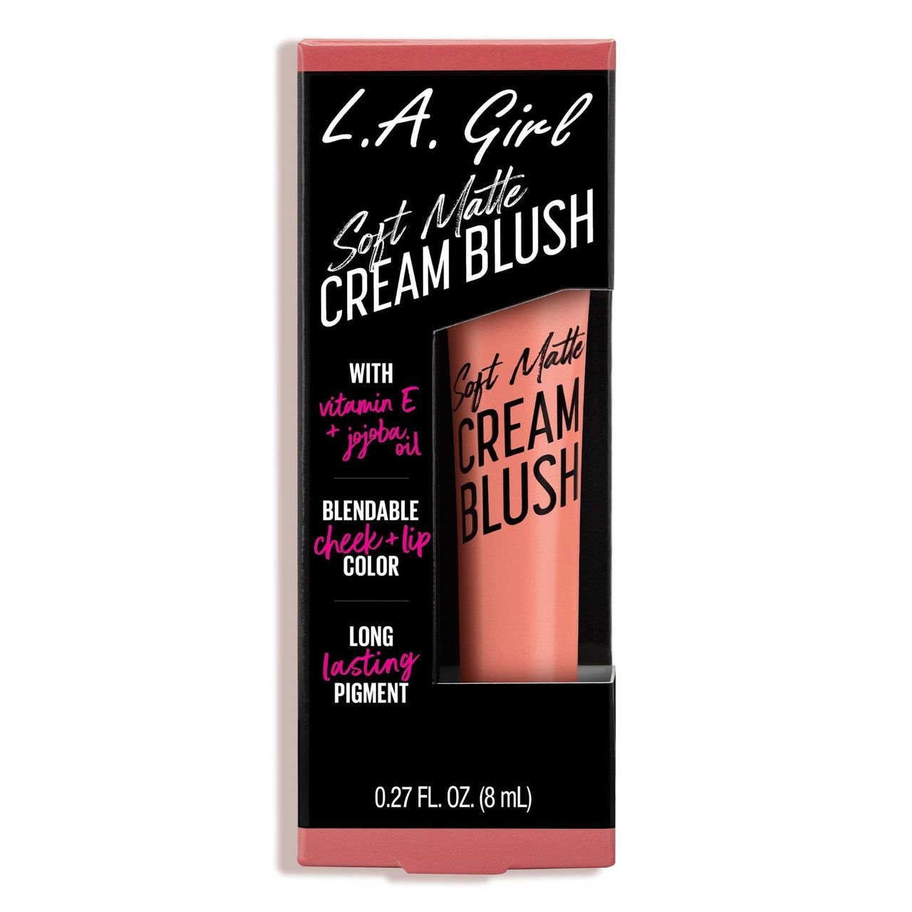 RUBOR EN CREMA MATE LARGA DURACION TONO GBL441 ROSEBUD SOFT MATTE CREAM BLUSH L.A. GIRL 8ML