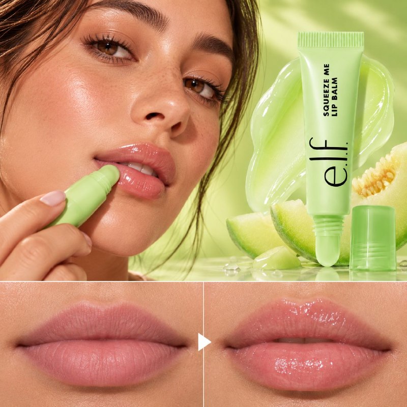 BALSAMO LABIAL HIDRATANTE Y SUAVIZANTE SABOR MELON VERDE ELF 6G