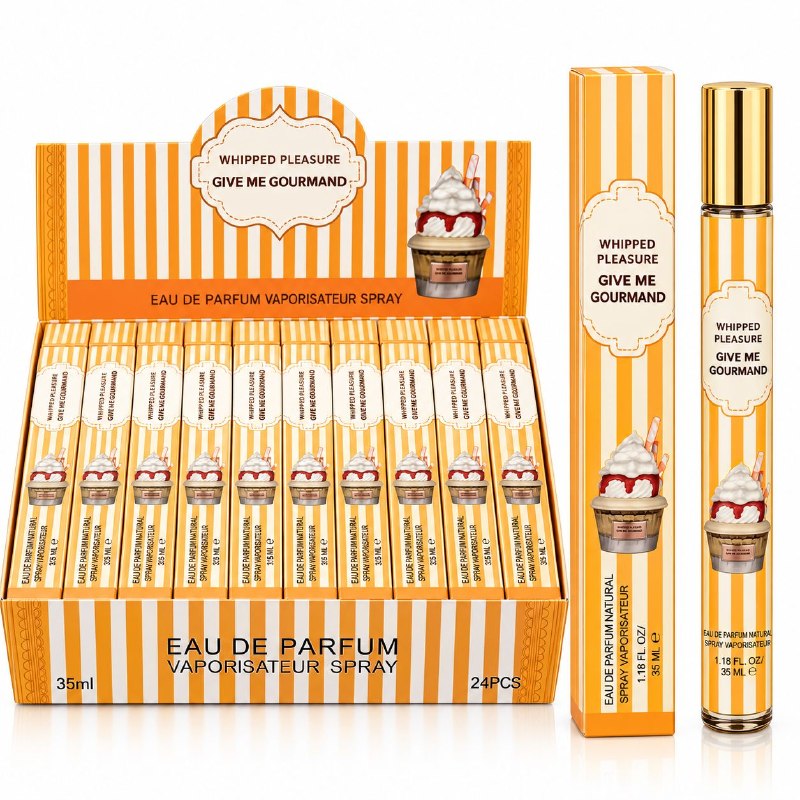 PERFUME EN TUBNO GIVE ME GOURMAND WHIPPED PLEASURE EDP 35ML (M) (AROMA SIMILAR LATTAFA GIVE ME GOURMAND WHIPPED PLEASURE)
