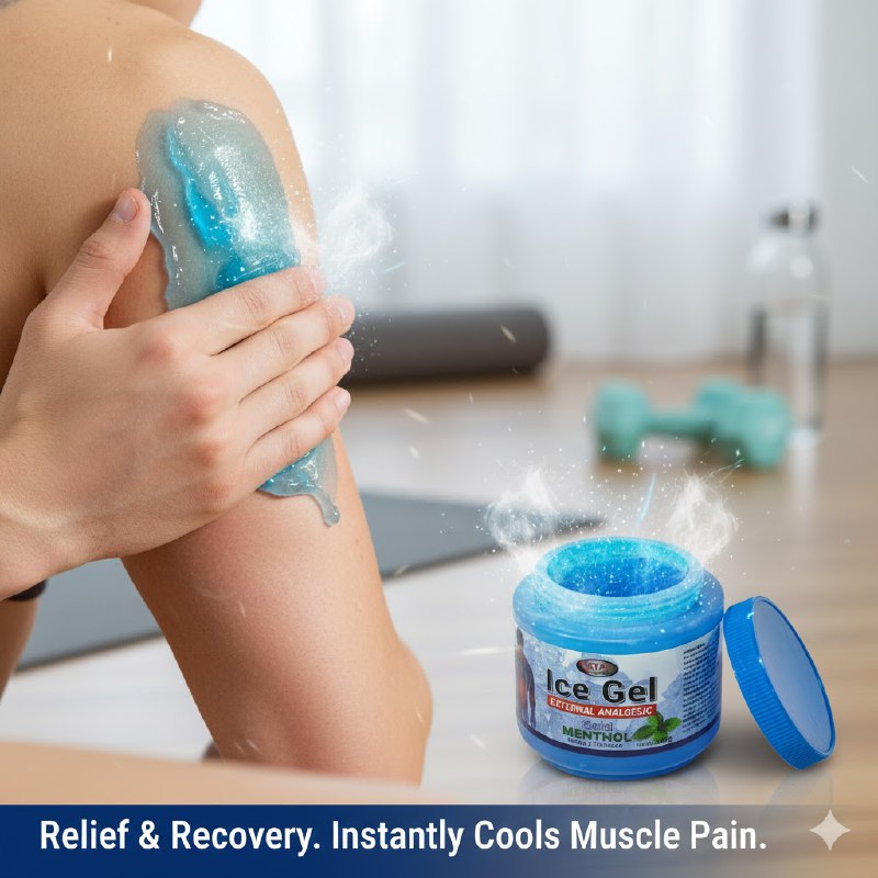 GEL ANALGESICO EXTERNO CON MENTOL FRIO RELAJANTE Y REFRESCANTE PARA DOLOR MUSCULAR STAY BEAUTIFUL 350G