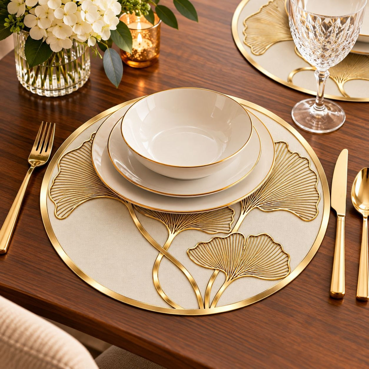 MANTEL INDIVIDUAL DE MESA LUXURY HOME LINENS 30CM