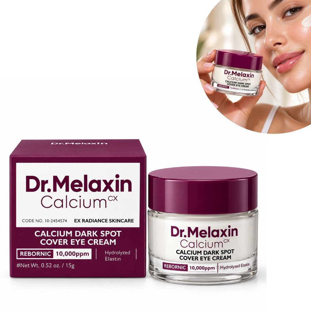 CREMA PARA EL CONTORNO DE OJOS CALCIUM CX REBORNIC 10,000PPM DR.MELAXIN 15G