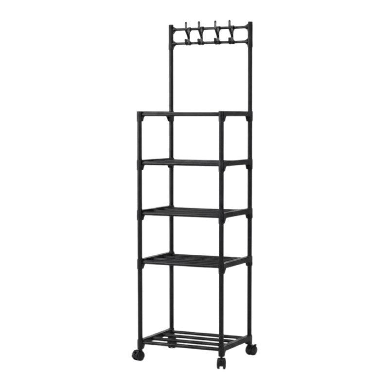 ESTANTE ORGANIZADOR MULTIFUNCIONAL DE 5 NIVELES 152X41X30CM
