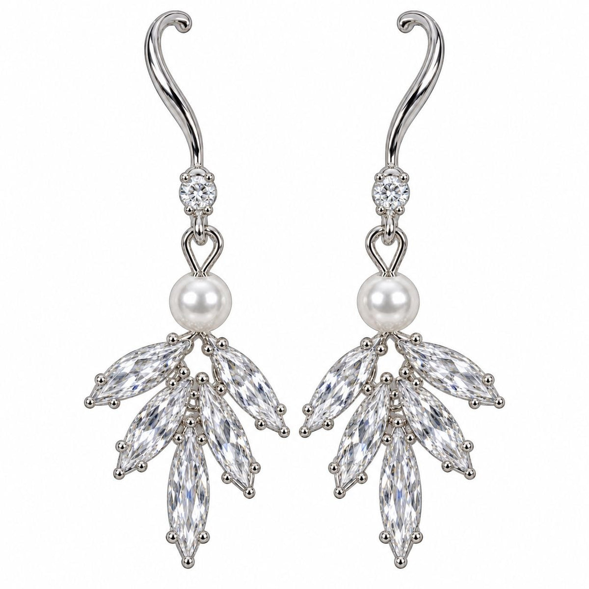 ARITOS DE ENCHAPE PARA DAMA 5CM