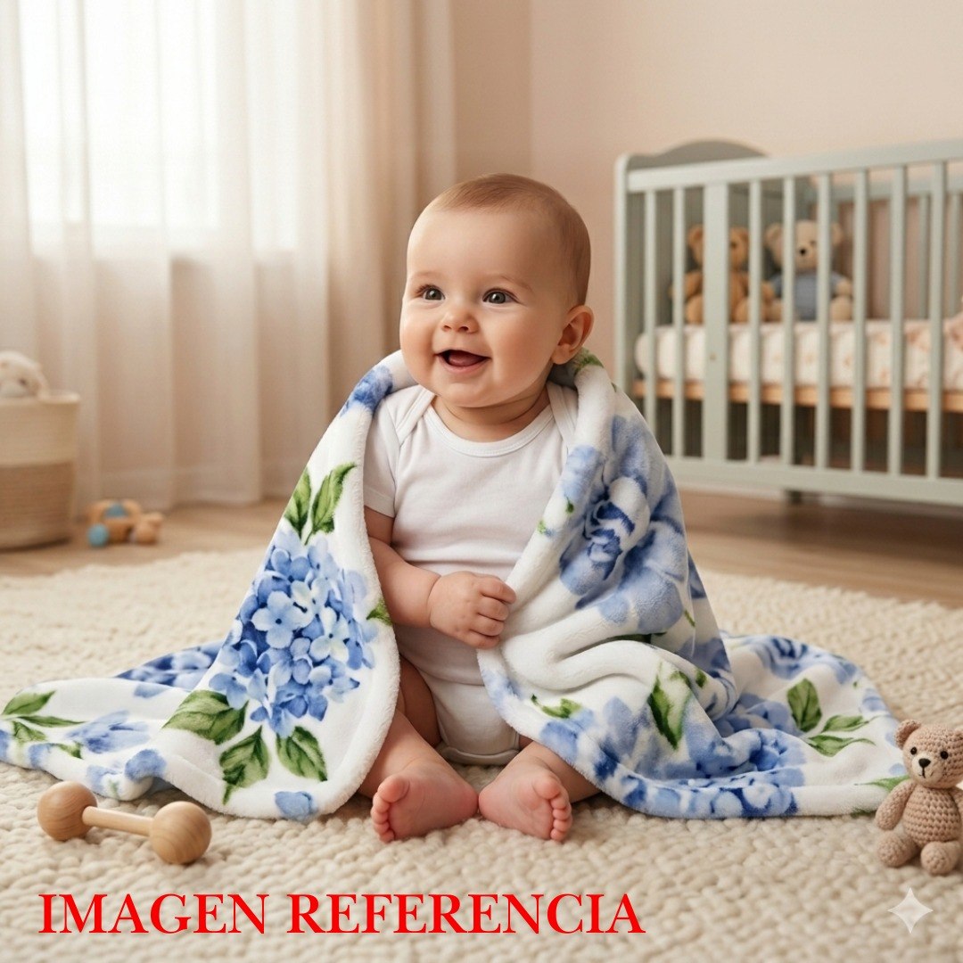 MANTA ULTRA SUAVE PARA BEBE 100X70CM