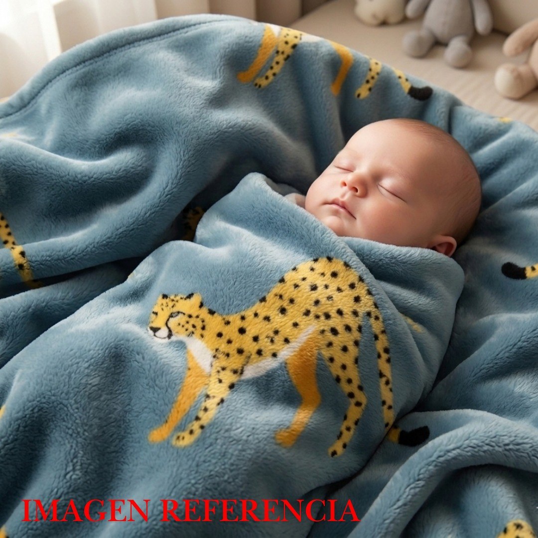 MANTA ULTRA SUAVE PARA BEBE 100X70CM