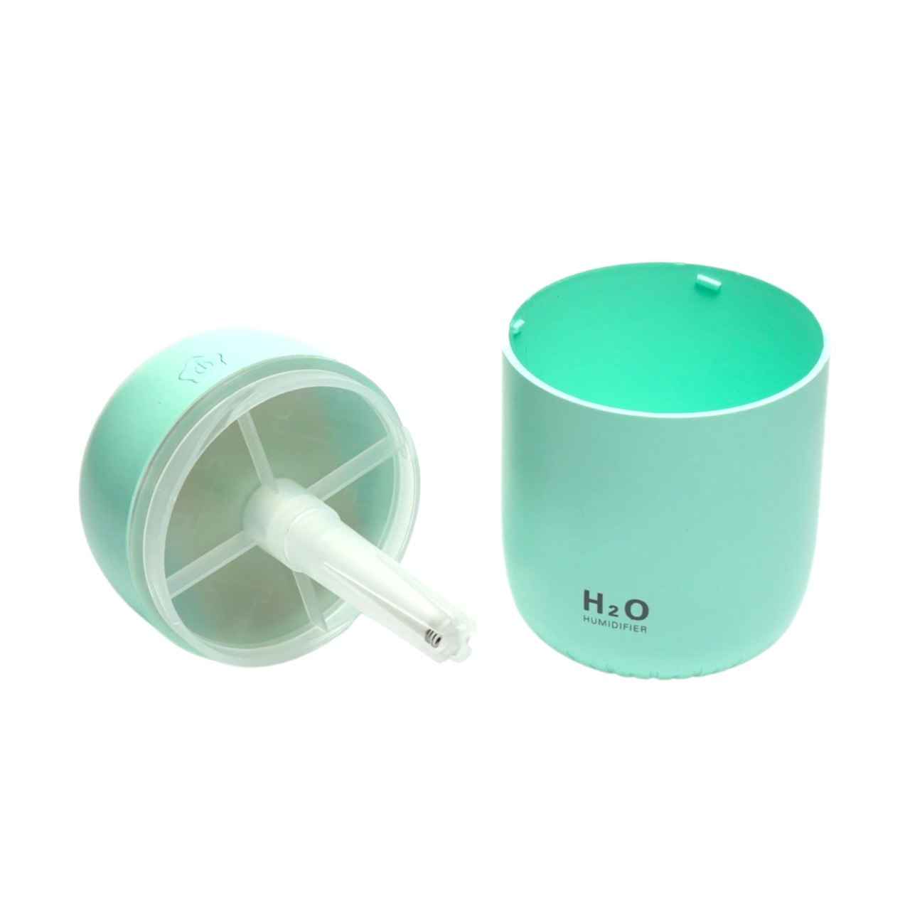 HUMIFICADOR DE AIRE PERSONAL MULTIFUNCIONAL CON LUZ NOCTURNA 300ML