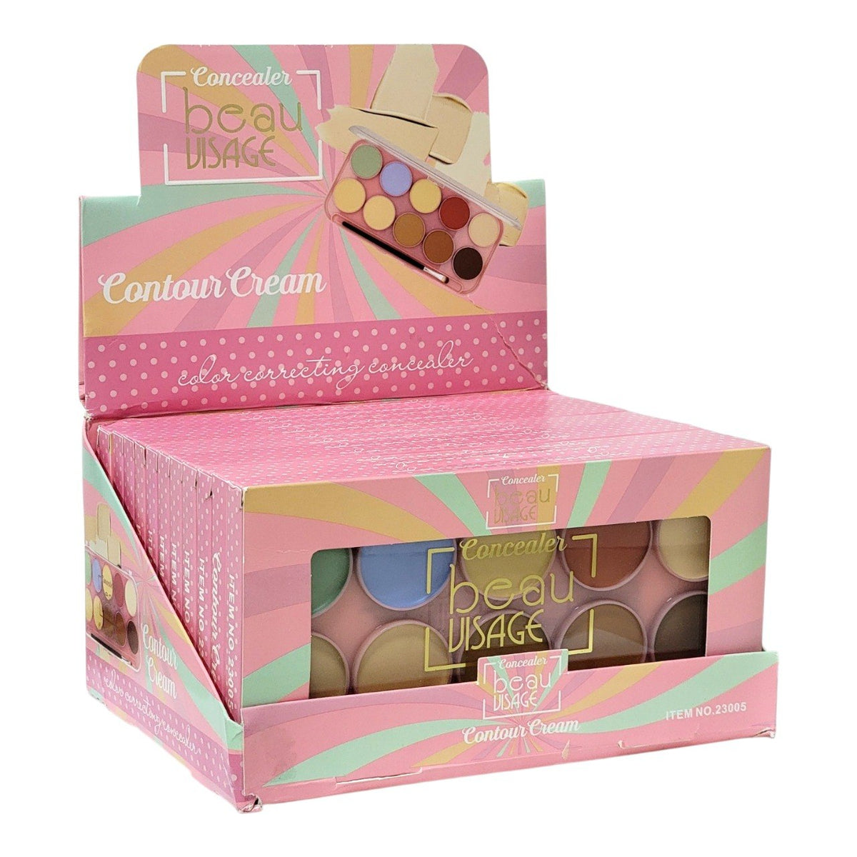 PALETA DE CONTORNO Y CORRECCION DE COLOR EN CREMA BEAU VISAGE 30G