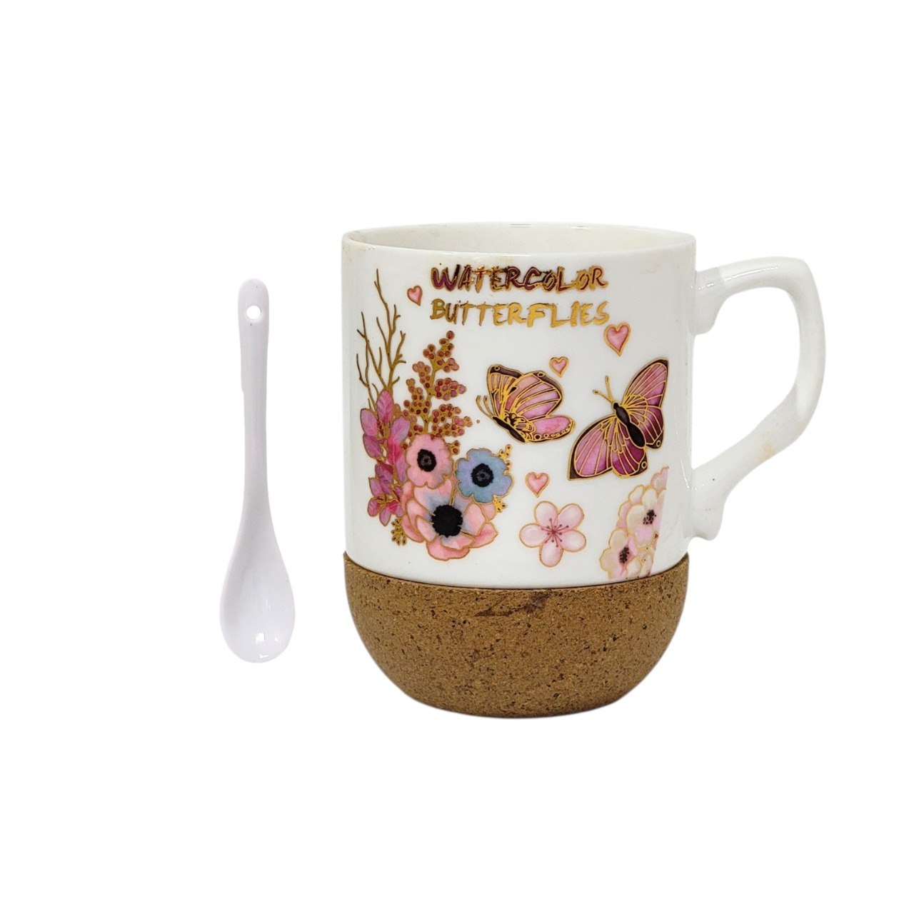 SET DE TAZA DE REGALO PARA MAMÁ CON BASE DE CORCHO