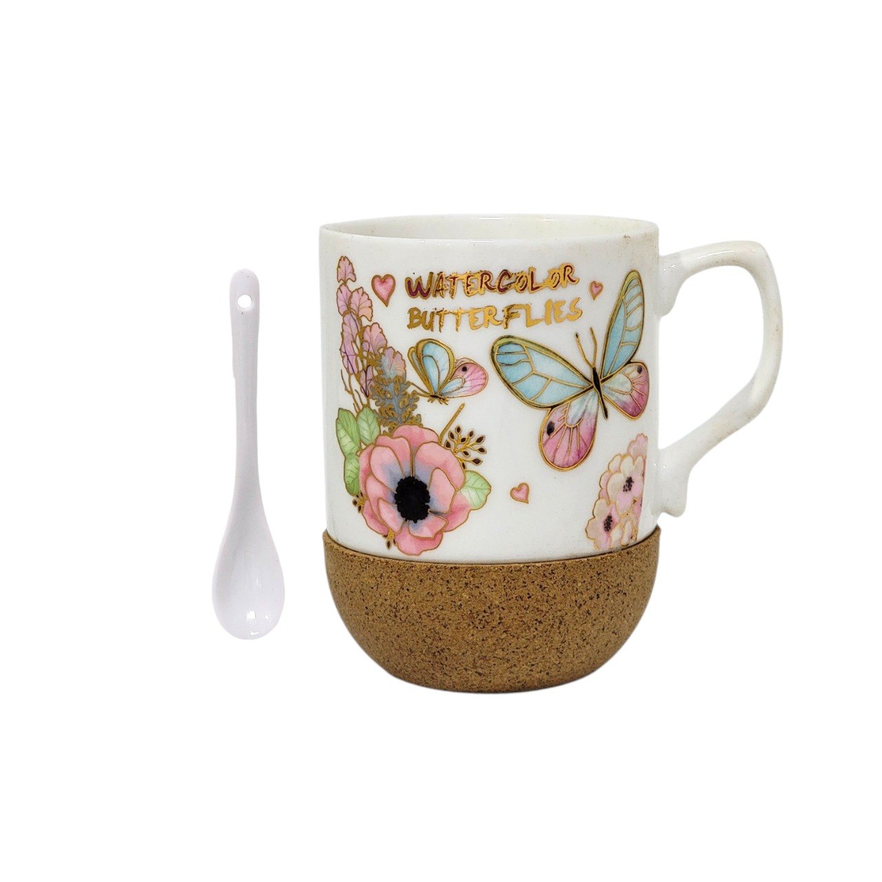 SET DE TAZA DE REGALO PARA MAMÁ CON BASE DE CORCHO