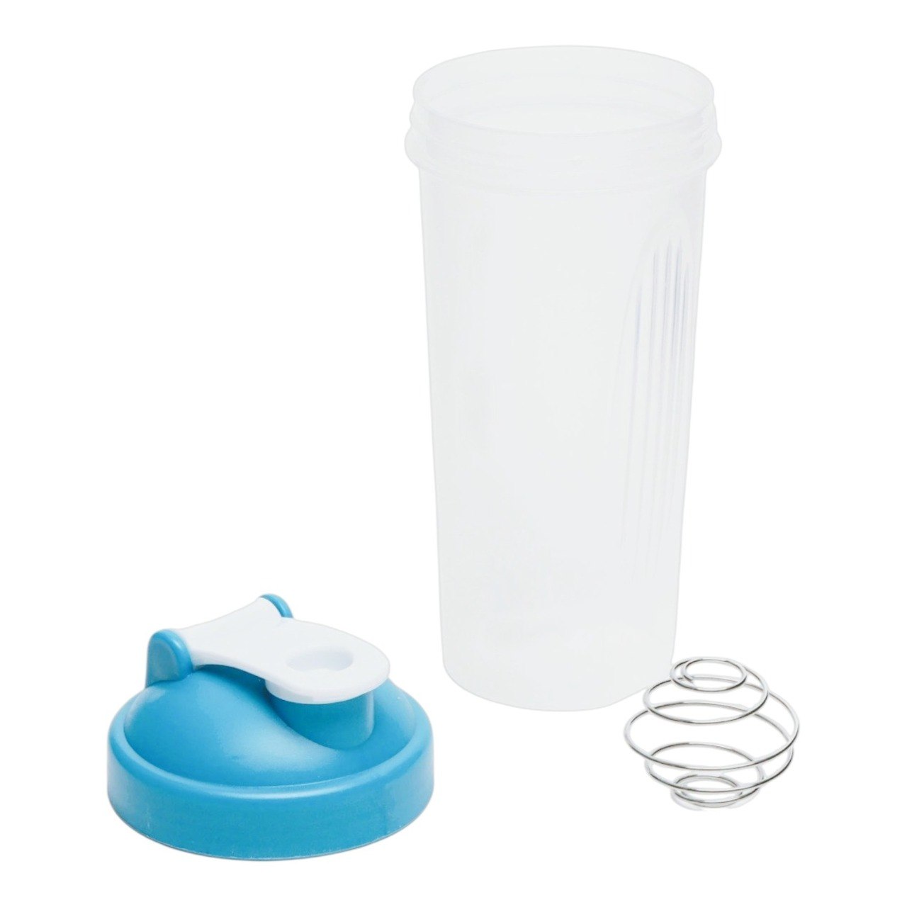BOTELLA MEZCLADORA A PRUEBA DE FUGAS PARA PROTEINA DE PLASTICO 600ML