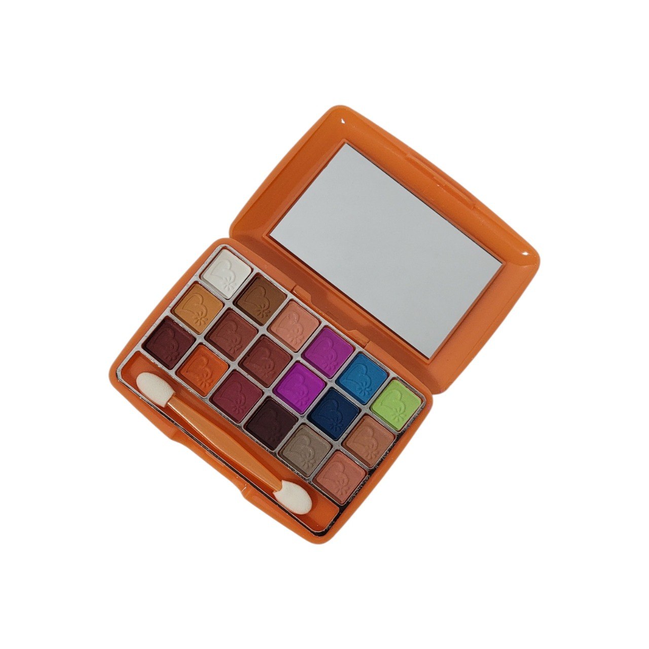 PALETA DE SOMBRAS DE OJOS CON EFECTO MATE 10 PALETAS DE 18 TONOS YH BEJA COSMETICS  6X10X14CM