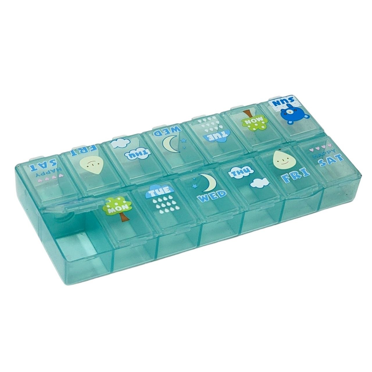 ORGANIZADOR DE PASTILLAS SEMANAL BIDIARIO