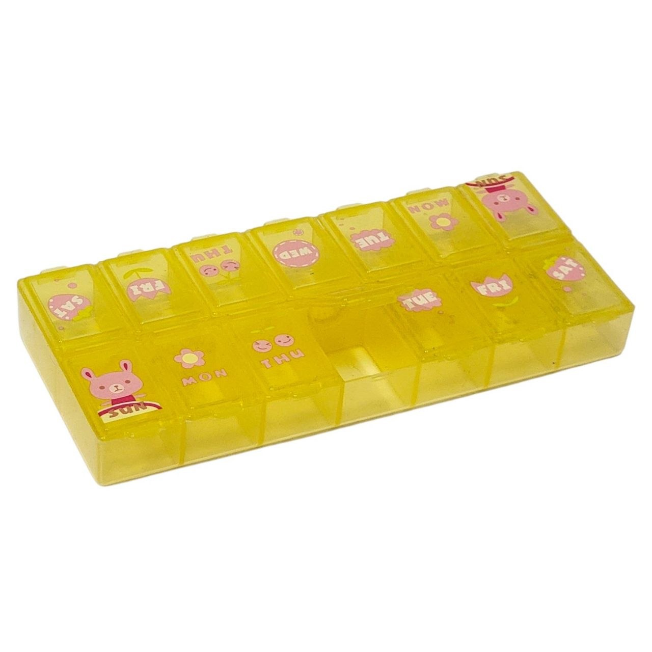 ORGANIZADOR DE PASTILLAS SEMANAL BIDIARIO