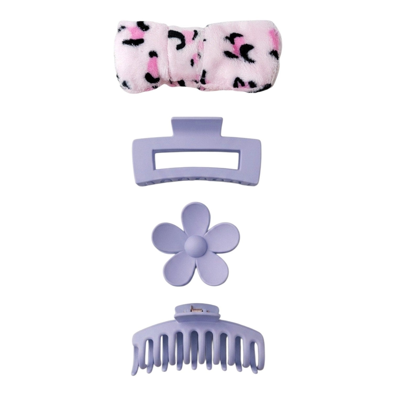 SET DE CUIDADO PERSONAL DE DIADEMAS Y ACCESORIOS DE BELLEZA 4PCS SWEETBEAUTY