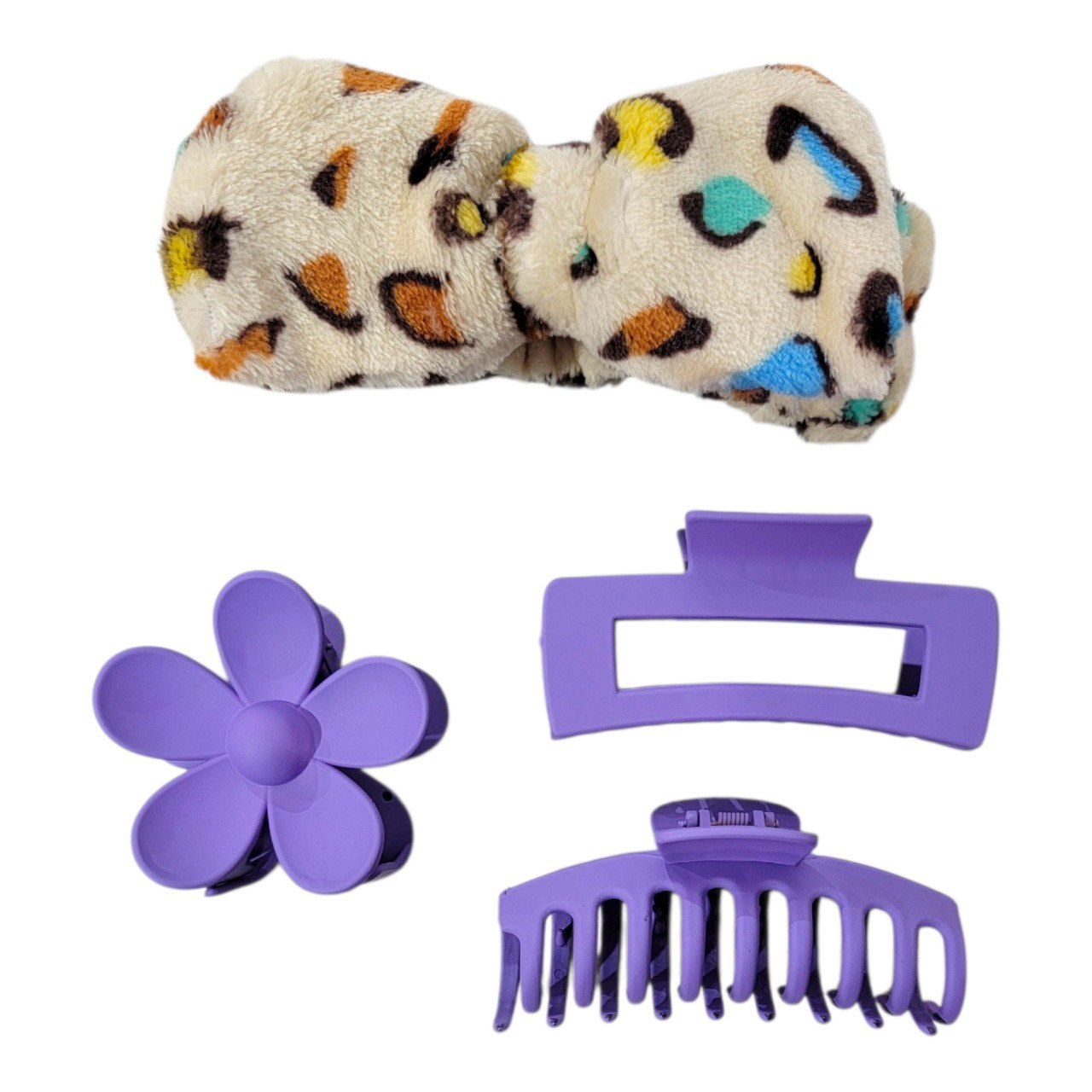 SET DE CUIDADO PERSONAL DE DIADEMAS Y ACCESORIOS DE BELLEZA 4PCS SWEETBEAUTY