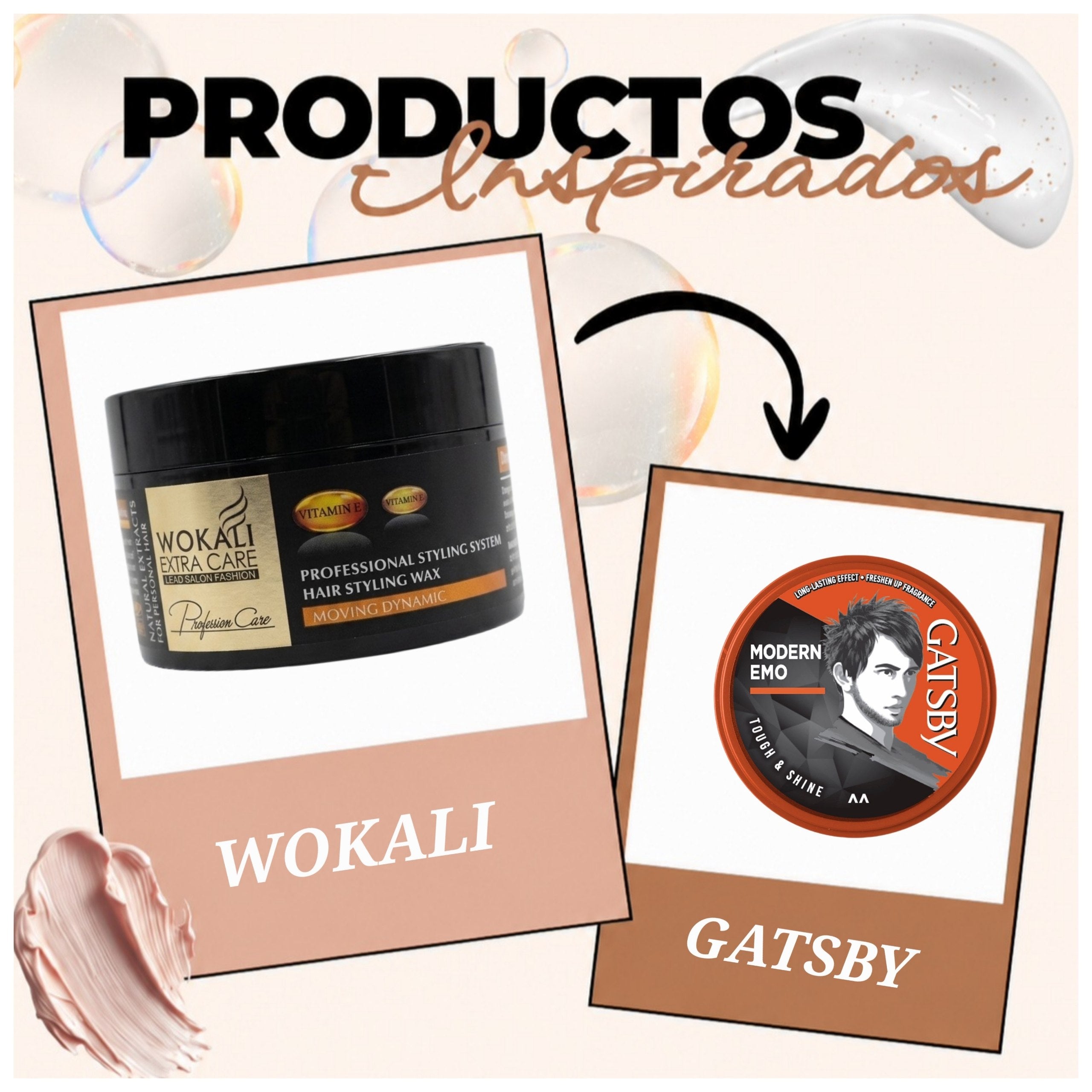 CERA PARA EL CABELLO DE ALTA PRECISION PARA ESTILOS ESTRUCTURADOS MOVING DYNAMIC WOKALI 150G