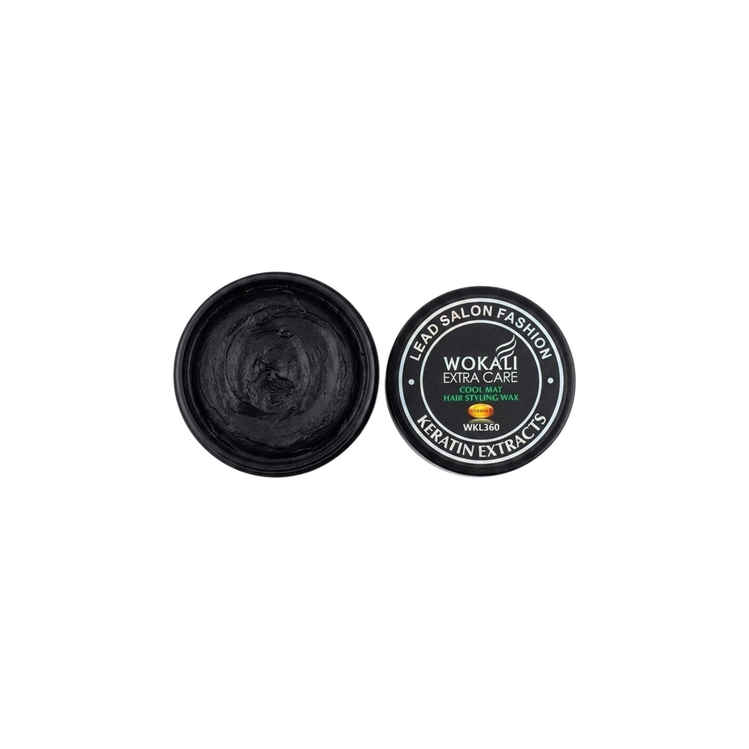 CERA PARA EL CABELLO DE FIJACION FUERTE Y ACABADO MATE COOL MAT WOKALI 150G