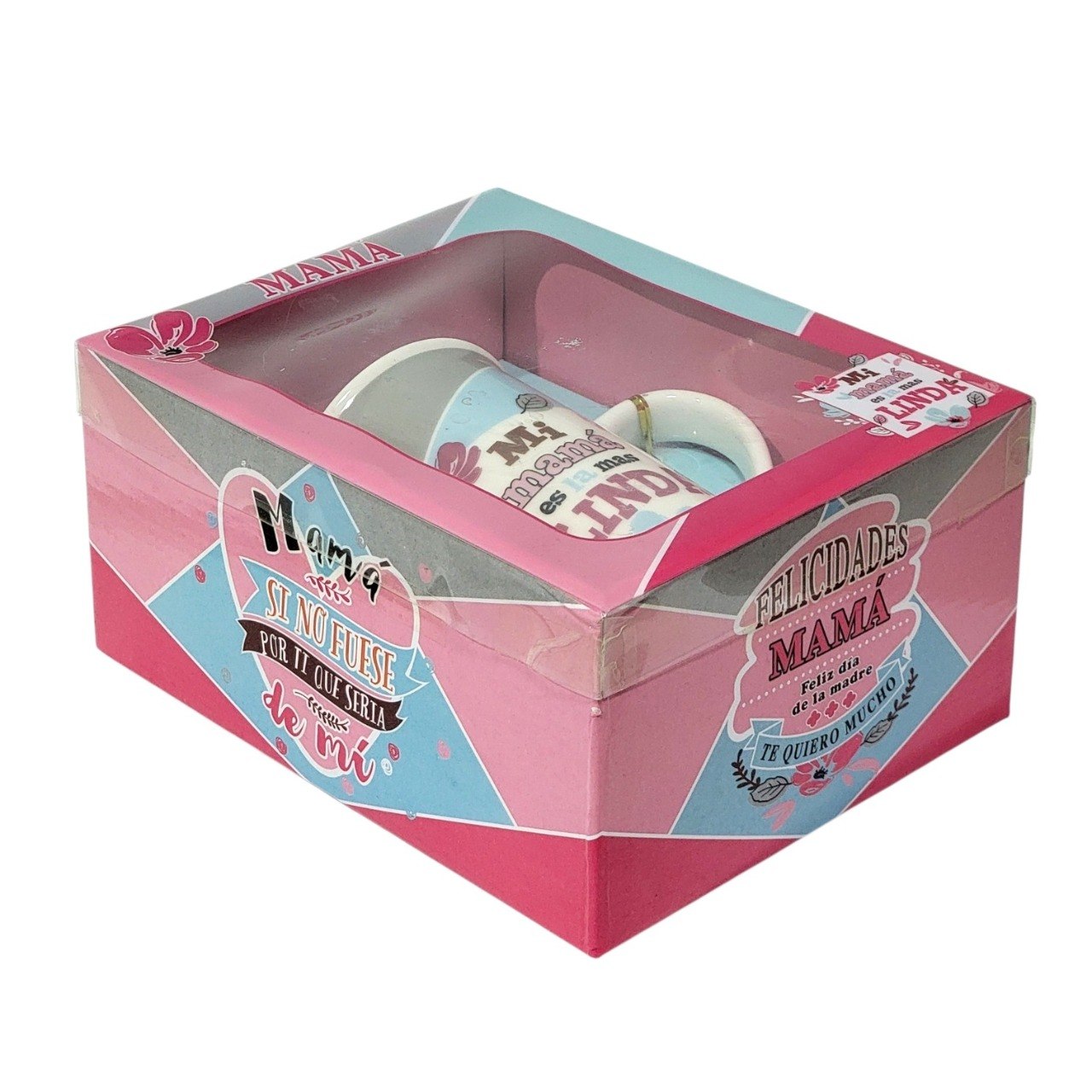 SET DE TAZA DE REGALO PARA MAMA CON CUCHARA DE LUJO