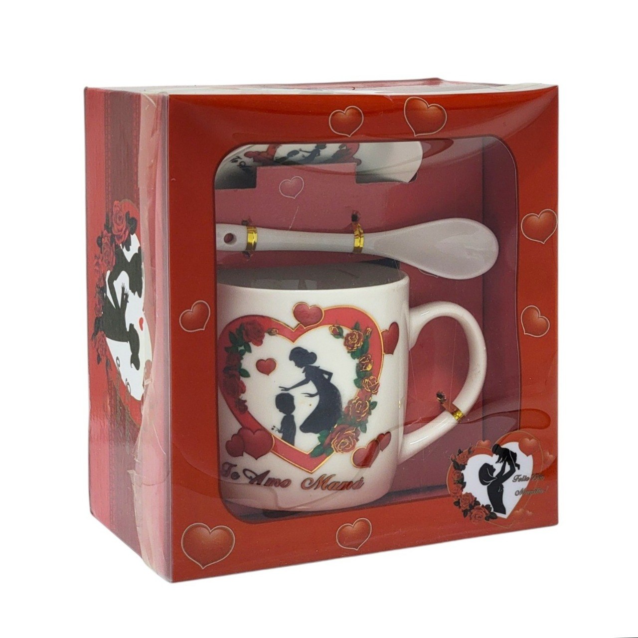 SET DE TAZA DE REGALO DE DIA DE LA MADRE 3PCS BENELI HOME