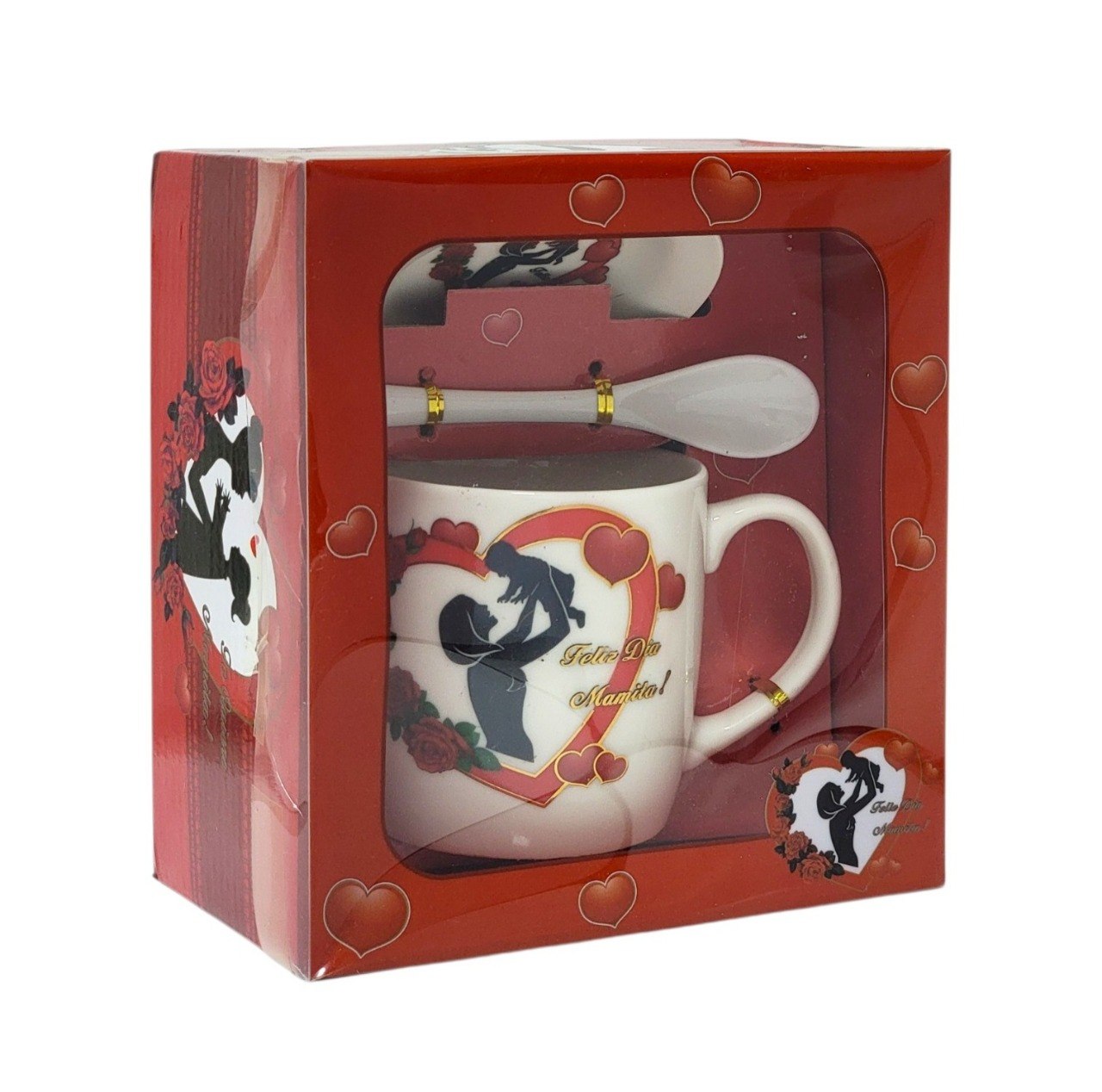 SET DE TAZA DE REGALO DE DIA DE LA MADRE 3PCS BENELI HOME