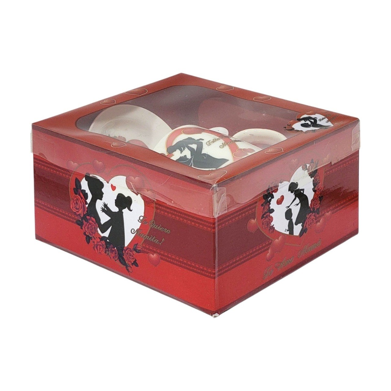 SET DE TAZA DE REGALO DE DIA DE LA MADRE 3PCS BENELI HOME