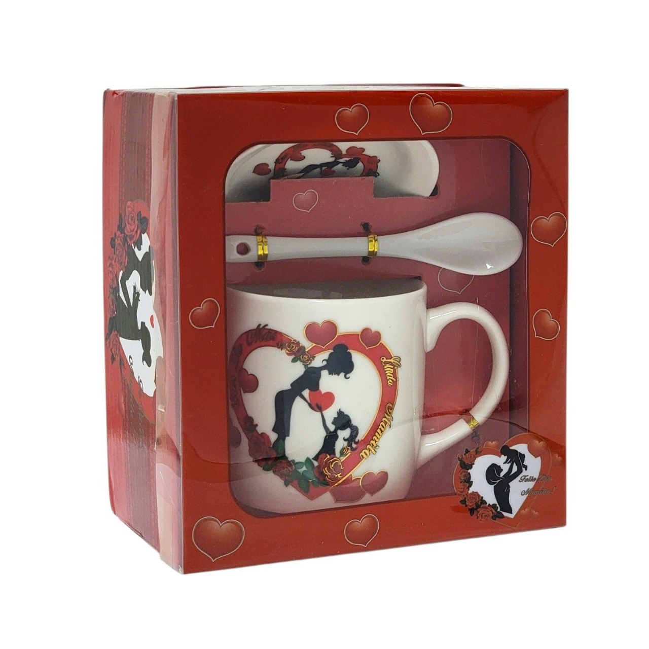 SET DE TAZA DE REGALO DE DIA DE LA MADRE 3PCS BENELI HOME