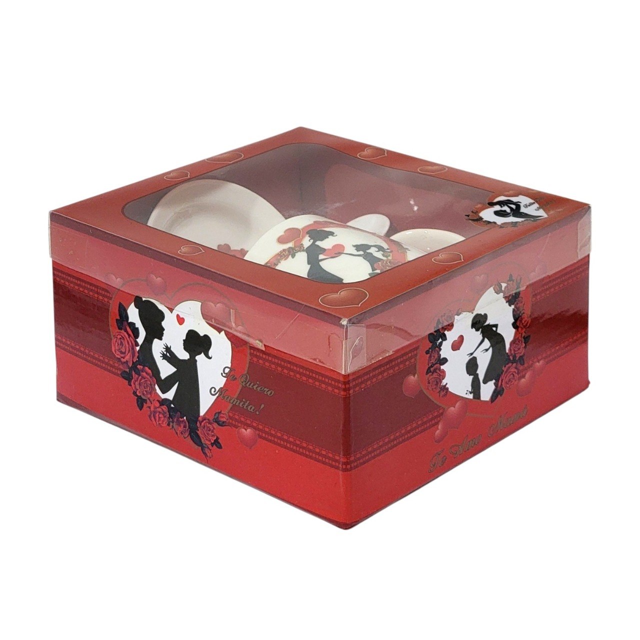 SET DE TAZA DE REGALO DE DIA DE LA MADRE 3PCS BENELI HOME