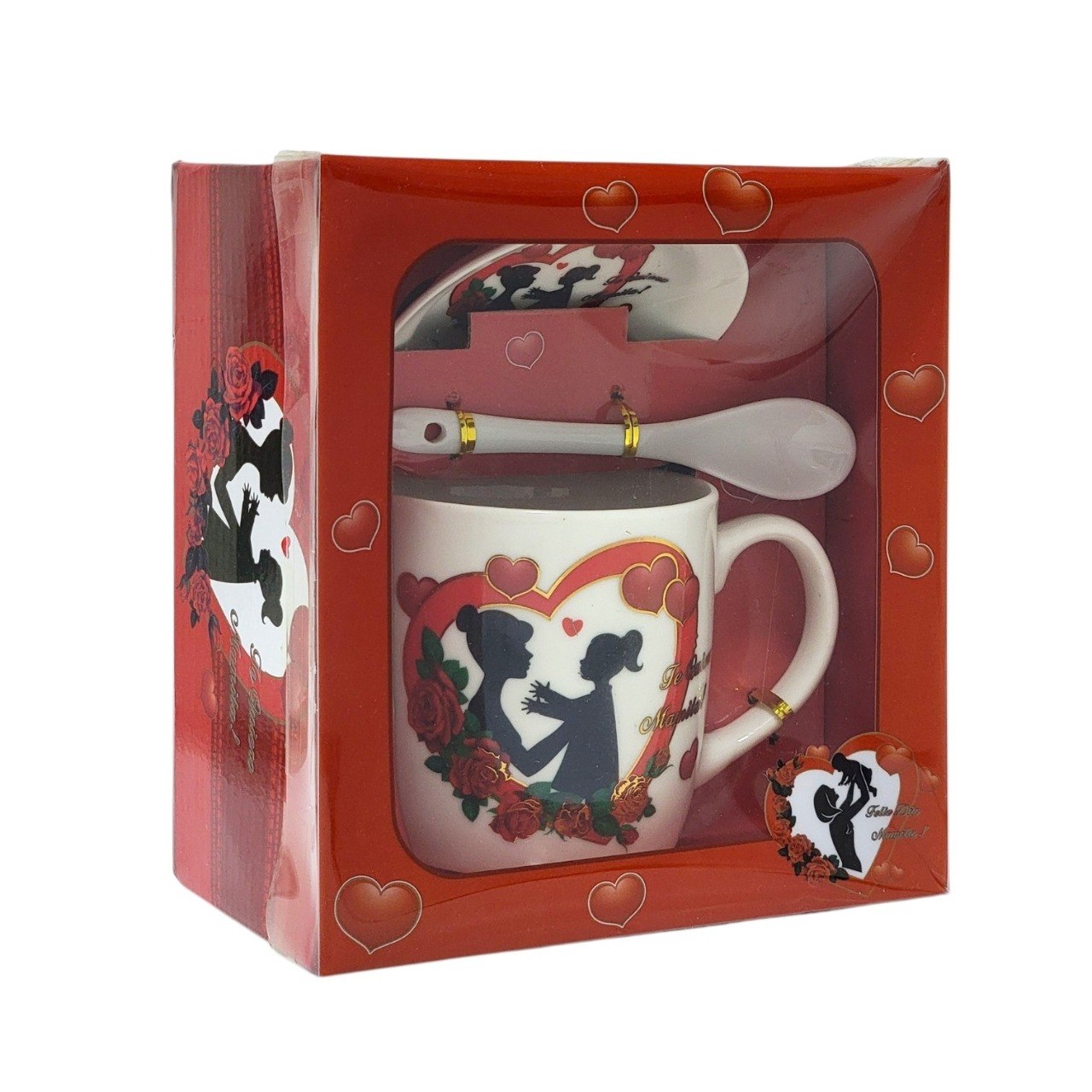 SET DE TAZA DE REGALO DE DIA DE LA MADRE 3PCS BENELI HOME