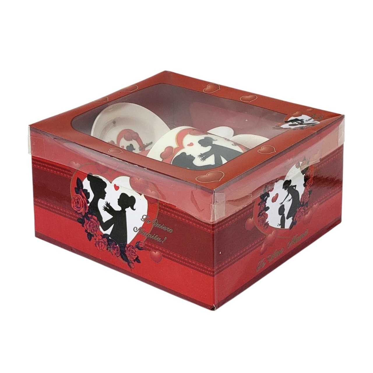 SET DE TAZA DE REGALO DE DIA DE LA MADRE 3PCS BENELI HOME