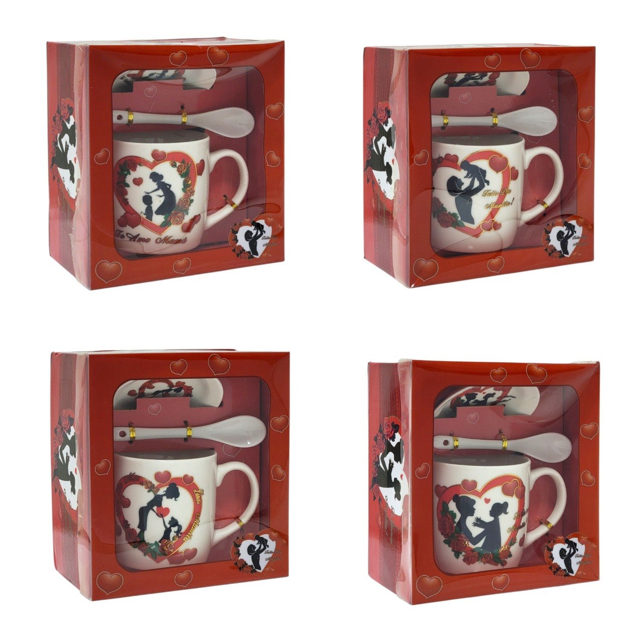 SET DE TAZA DE REGALO DE DIA DE LA MADRE 3PCS BENELI HOME