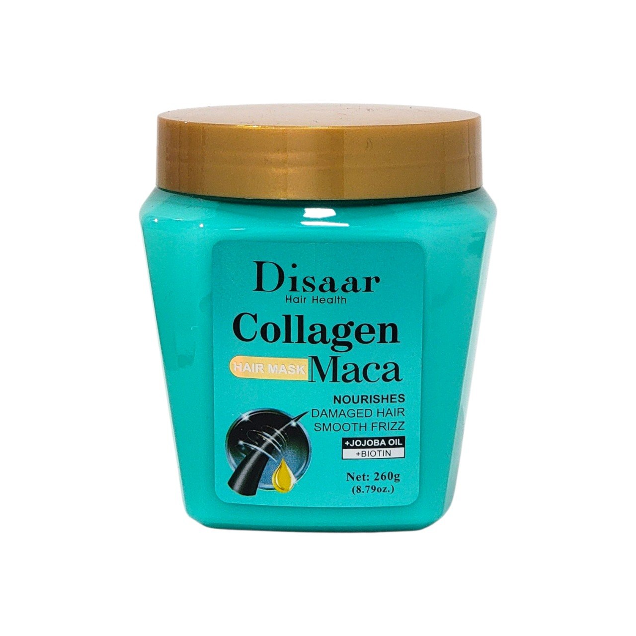 MASCARILLA PARA EL CABELLO DE REPARACIÓN INTENSIVA CON COLAGENO Y MACA DISAAR 260G