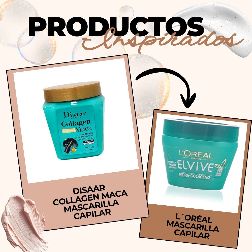 MASCARILLA PARA EL CABELLO DE REPARACIÓN INTENSIVA CON COLAGENO Y MACA DISAAR 260G