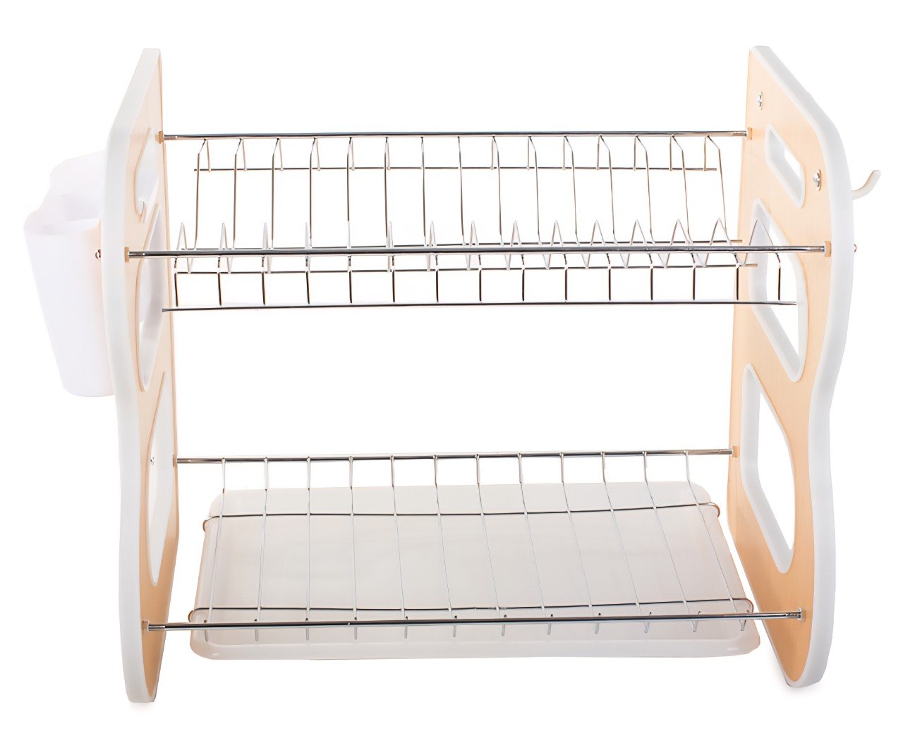 ESTANTE ORGANIZADOR Y ESCURRIDOR DE COCINA DE 2 NIVELES