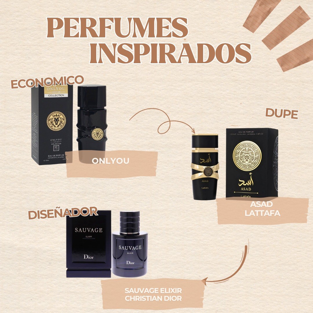 ONLYOU MINI PERFUME ECONOMICO ARABE 30ML (H) (AROMA SIMILAR LATTAFA ASAD)