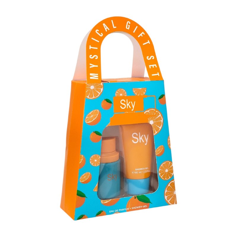 SET MYSTICAL SKY EDP 30ML GEL DE DUCHA 60ML (H) (AROMA SIMILAR A ARMAF MANDARIN SKY)