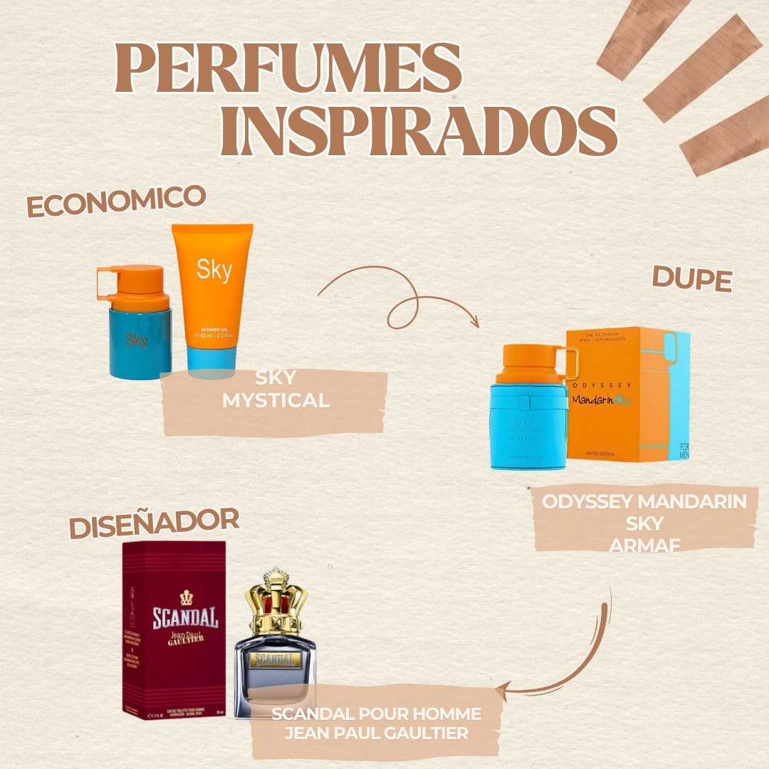 SET MYSTICAL SKY EDP 30ML GEL DE DUCHA 60ML (H) (AROMA SIMILAR A ARMAF MANDARIN SKY)