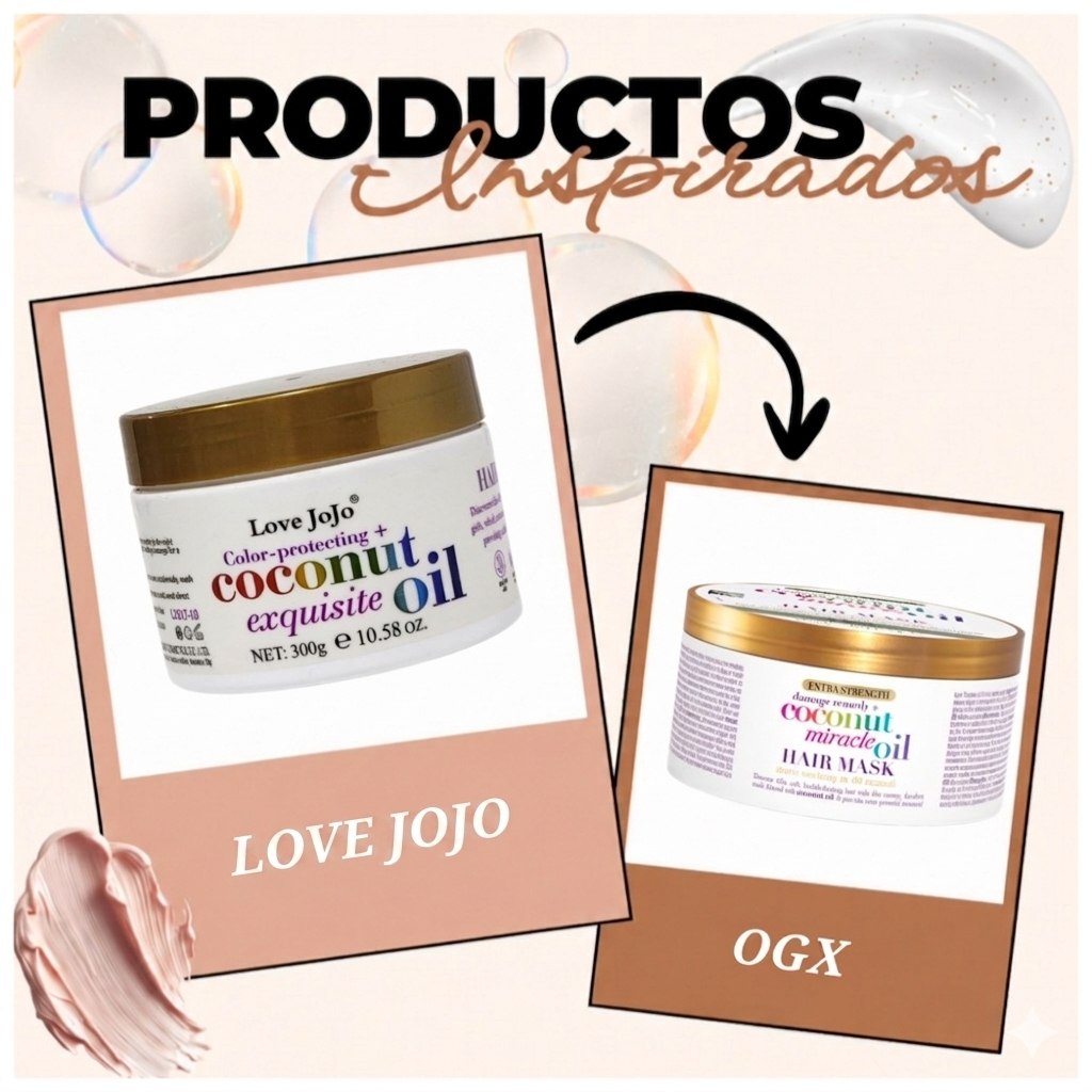 MASCARILLA PARA EL CABELLO PROTECTOR DE COLOR CON ACEITE DE COCO JOJO 300G
