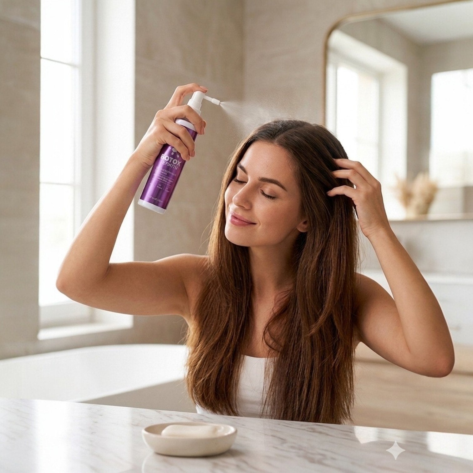 TONICO PARA EL CABELLO SIN ENJUAGUE NUTRITIVO DE QUERATINA Y BOTOX KORMESIC 100ML