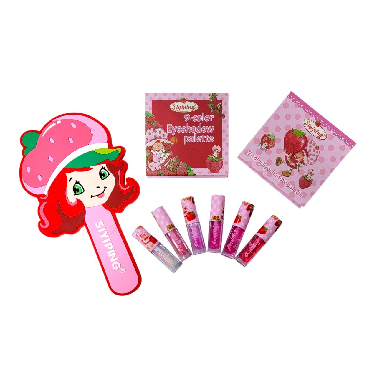 SET DE MAQUILLAJE DE ROSITA FRESITA SIYIPING 9PCS