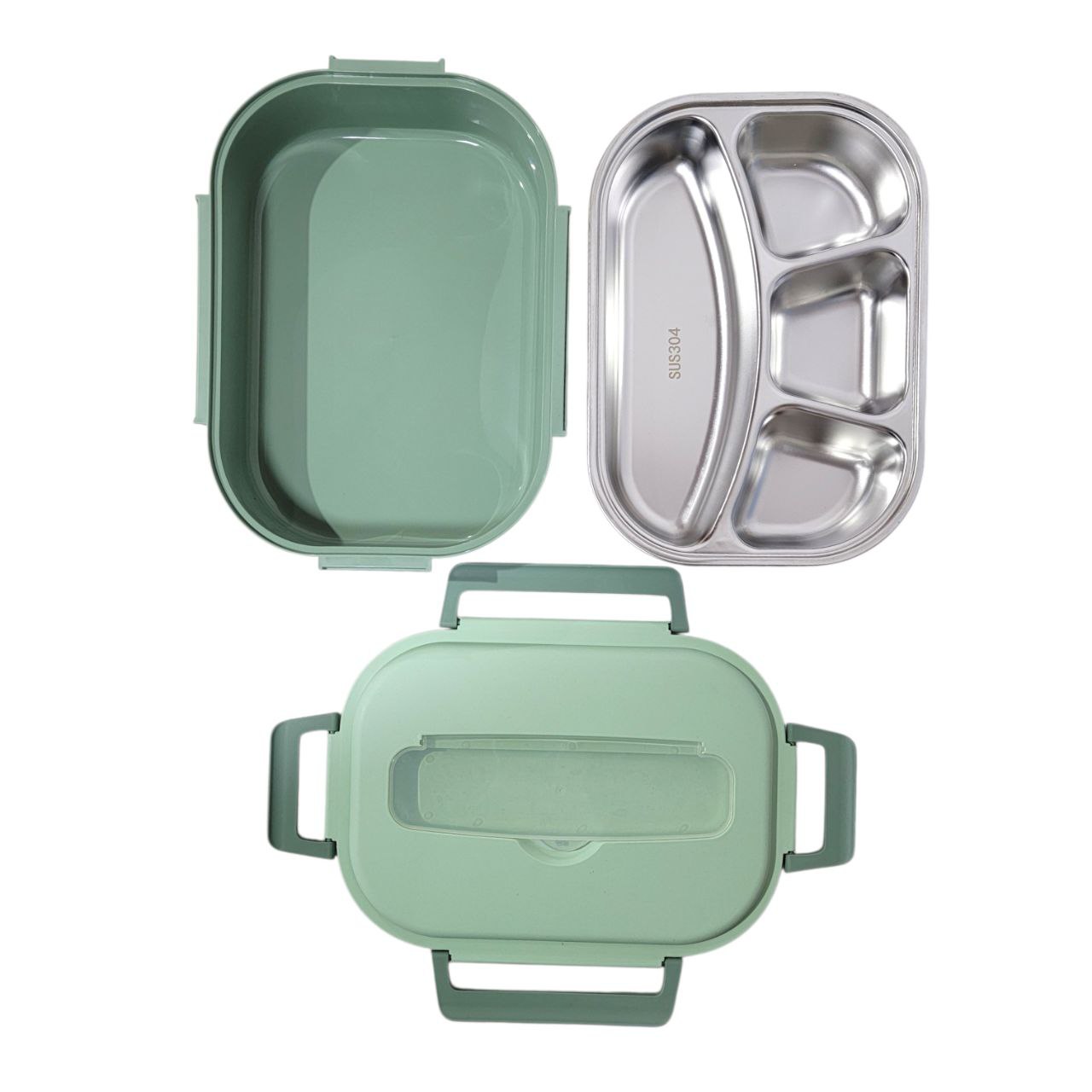RECIPIENTE PANA PARA ALIMENTOS TERMICA DE ACERO INOXIDABLE 6X10X14CM