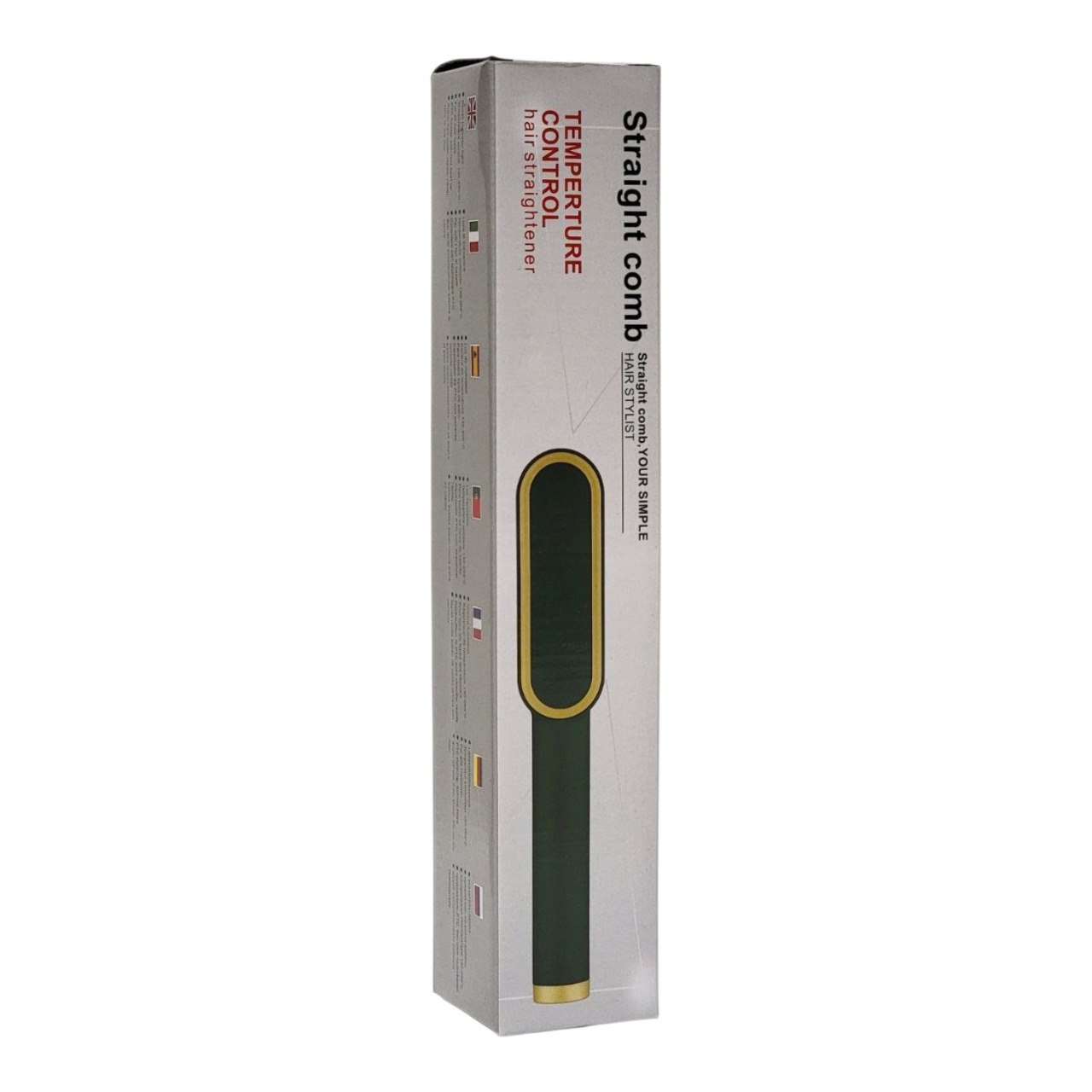 CEPILLO ALISADOR DE CABELLO DUAL CON CONTROL DE TEMPERATURA