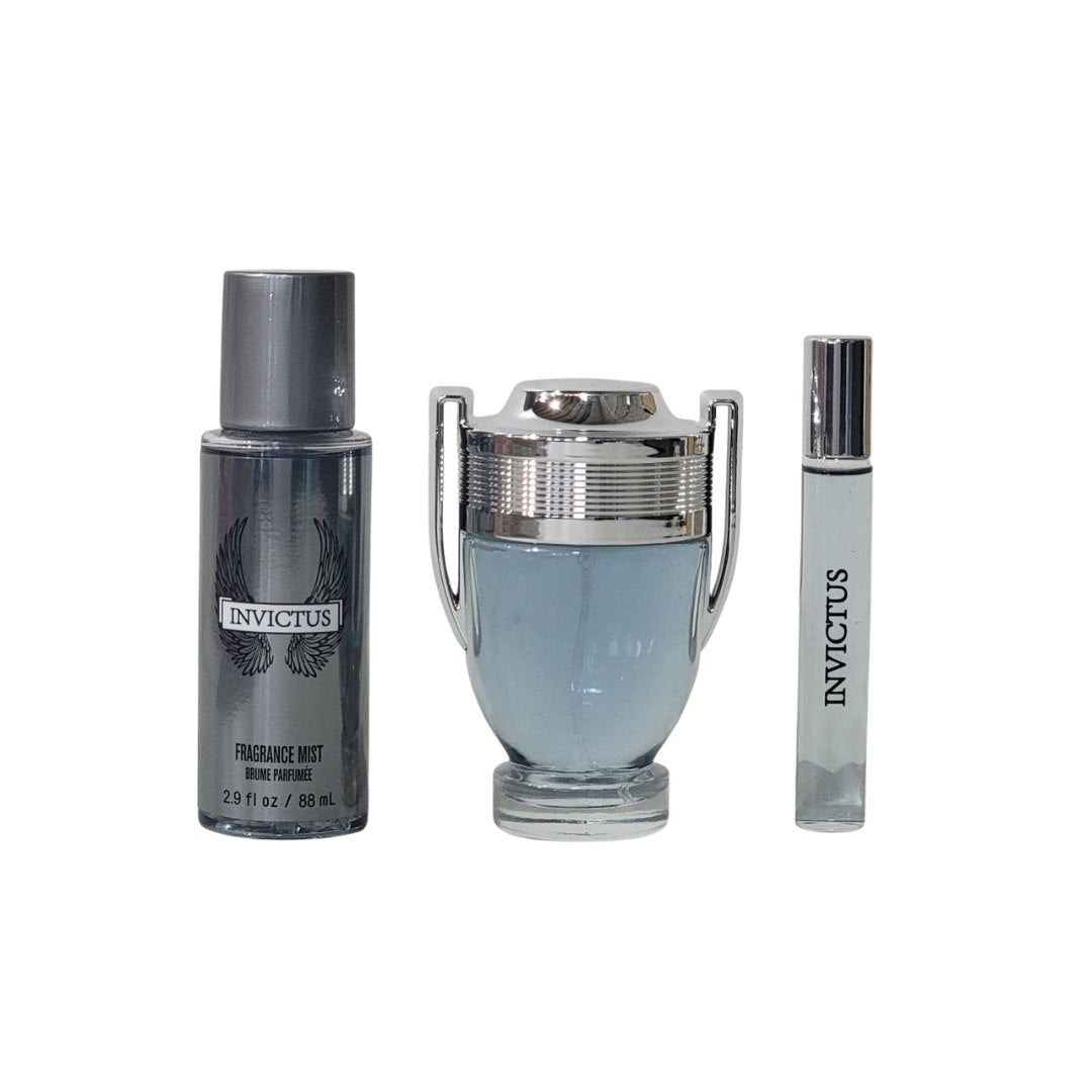 SET INVICTUS EDP 50ML, EDP 10ML, SPLASH 88ML (H)