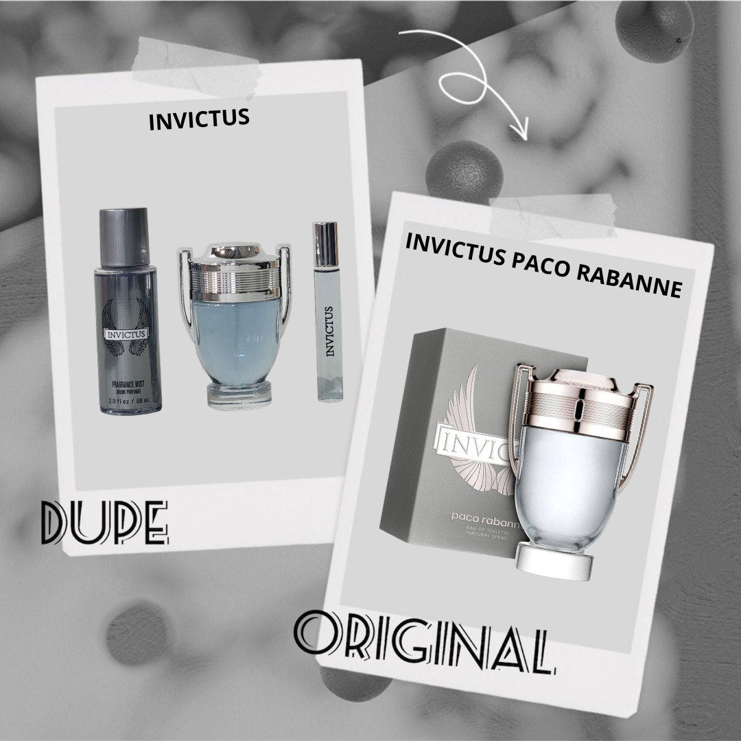 SET INVICTUS EDP 50ML, EDP 10ML, SPLASH 88ML (H)