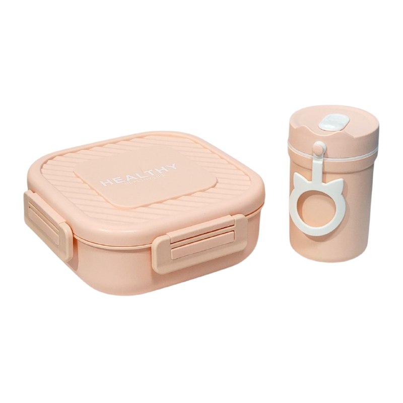 SET DE RECIPIENTE PANA PARA ALIMENTOS HERMETICA CON TAZA PARA LIQUIDOS