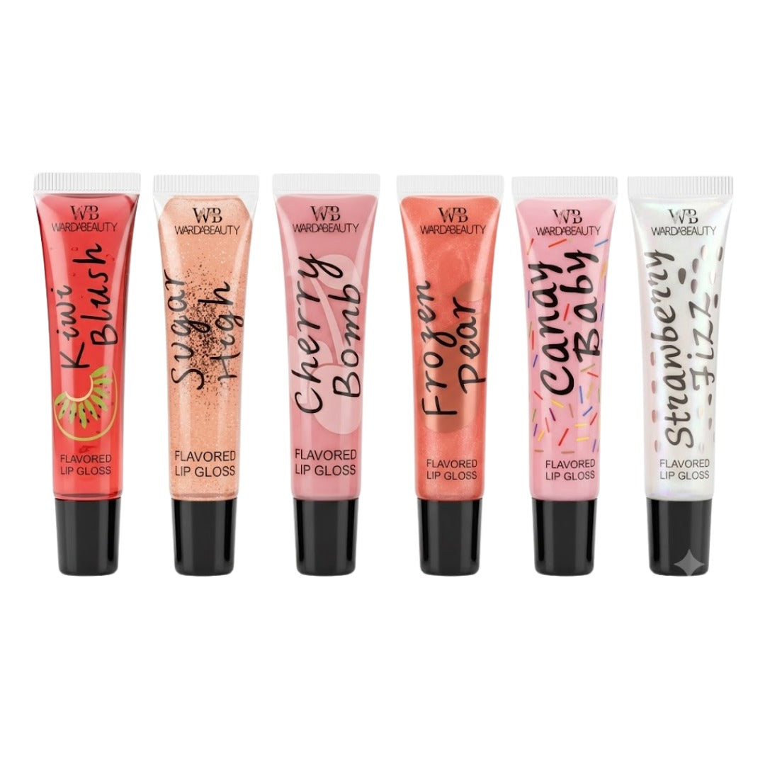 BRILLO LABIAL CON AROMA Y SABOR FRUTAL WARDABEAUTY (DUPE DE VICTORIAS SECRET)