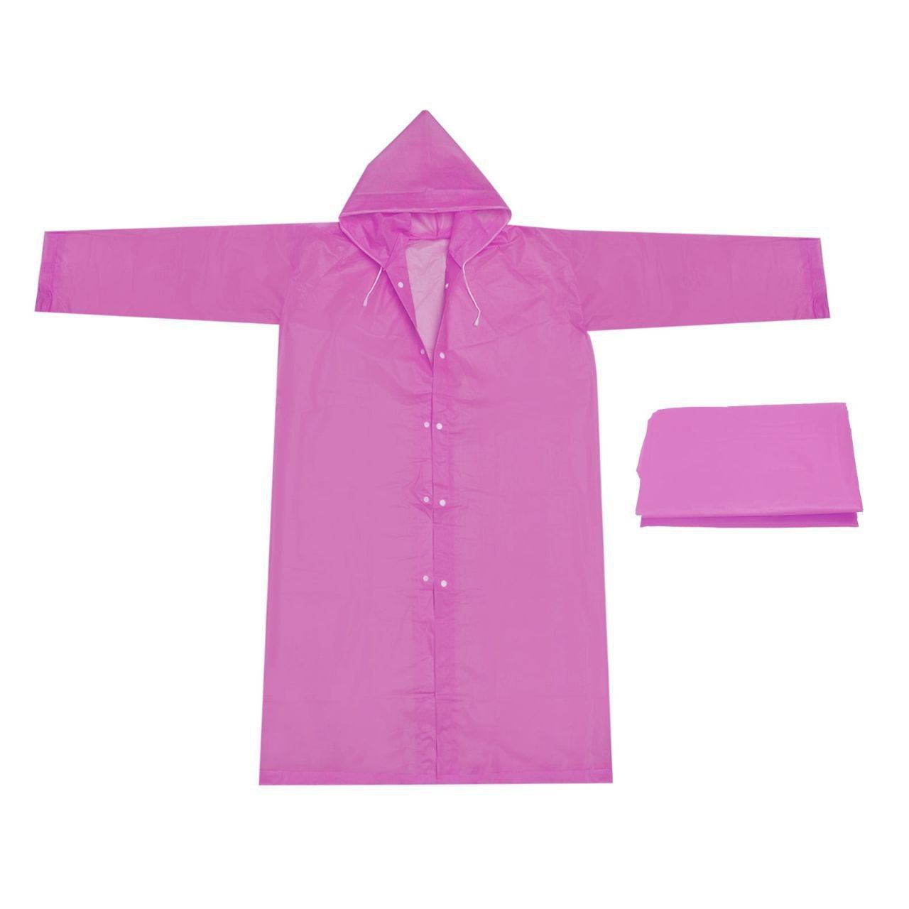 CAPOTE LARGO PARA LLUVIA PARA NIÑOS DE MATERIAL EVA IMPERNEABLE