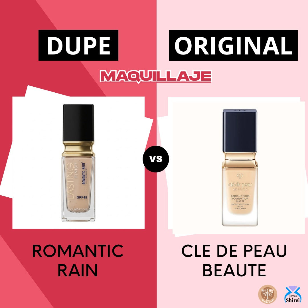 BASE A PRUEBA DE AGUA CON PROTECTOR SOLAR SPF45 ROMANTIC RAIN (DUPE DE CLE DE PEAU BEAUTE)