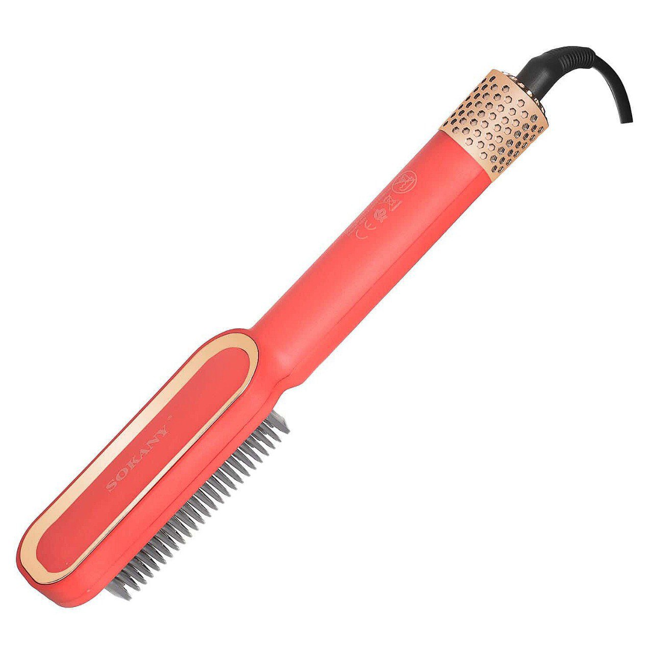 CEPILLO ALISADOR DE CABELLO DE ALTA POTENCIA IONICO MODELO SK-1008 SOKANY 30CM